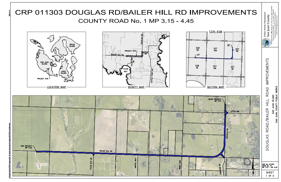 Douglas Bailer Hill Project Map