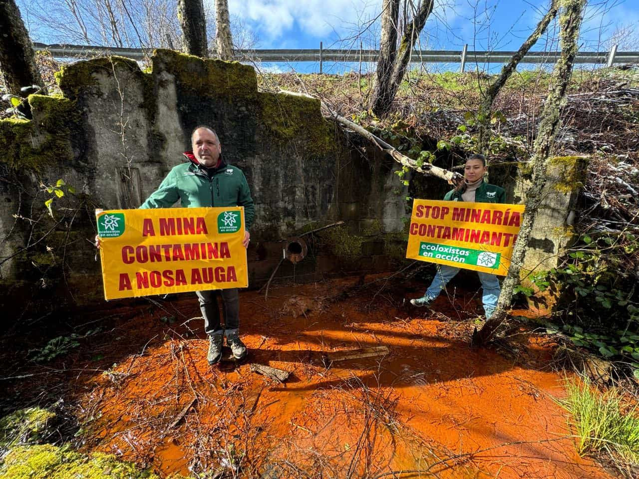 O xulgado de Trives abre dilixencias penais contra a mina da Penouta, pero a Confederación Hidrográfica negase a facilitar información 