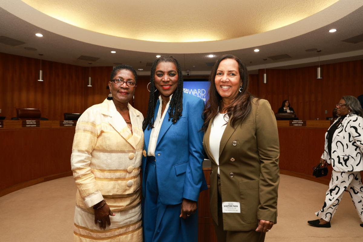 Jamaican Alexandra P. Davis Sworn In As Broward County Commissioner for District 7