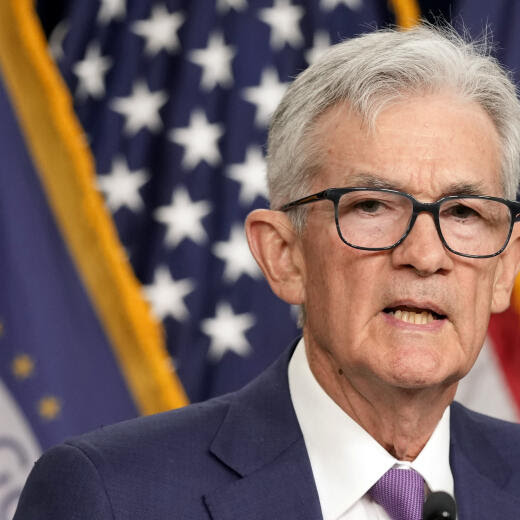 FILE - Federal Reserve Chair Jerome Powell speaks during a news conference at the Federal Reserve in Washington, May 1, 2024. (AP Photo/Susan Walsh, File)
Jerome Powell