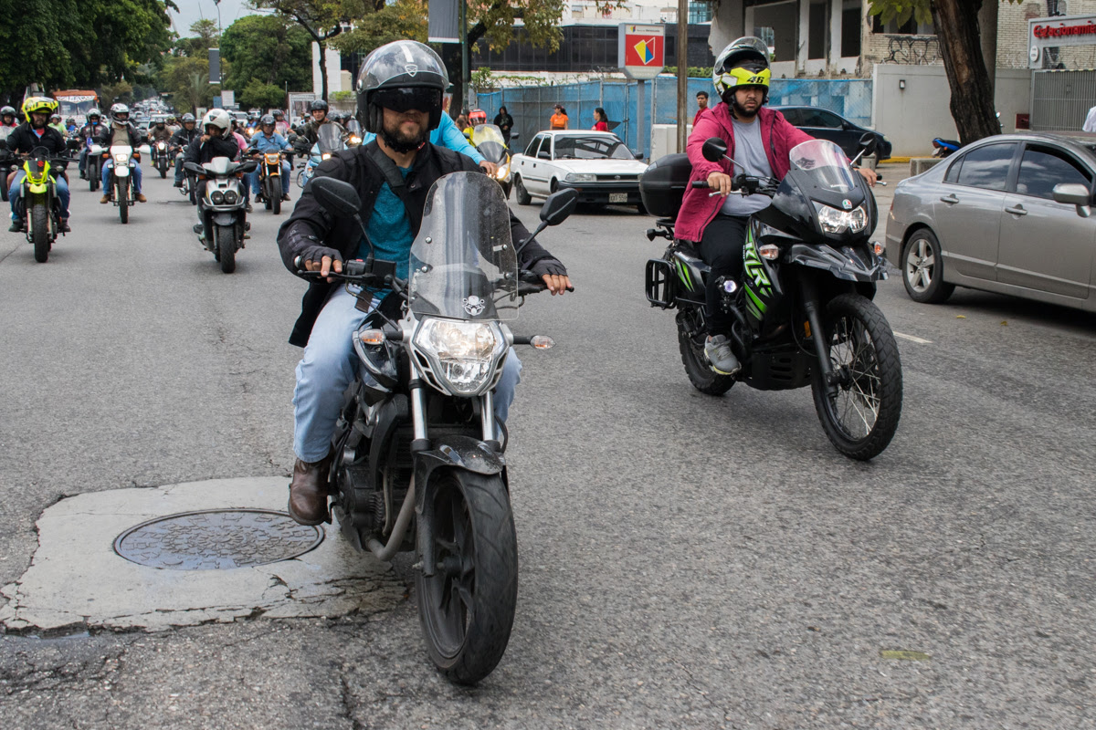 Motorizados caravana