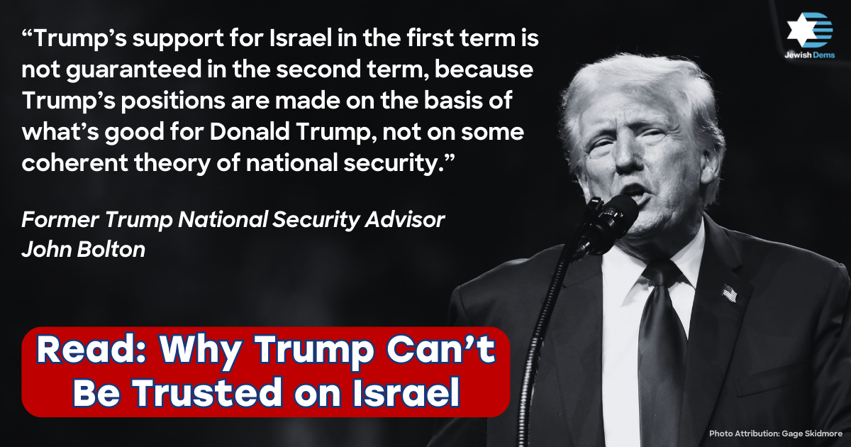 Read: Why Trump Can't Be Trusted on Israel