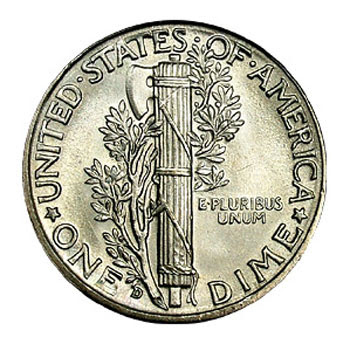 Adolph Weinman’s Mercury Dime Design