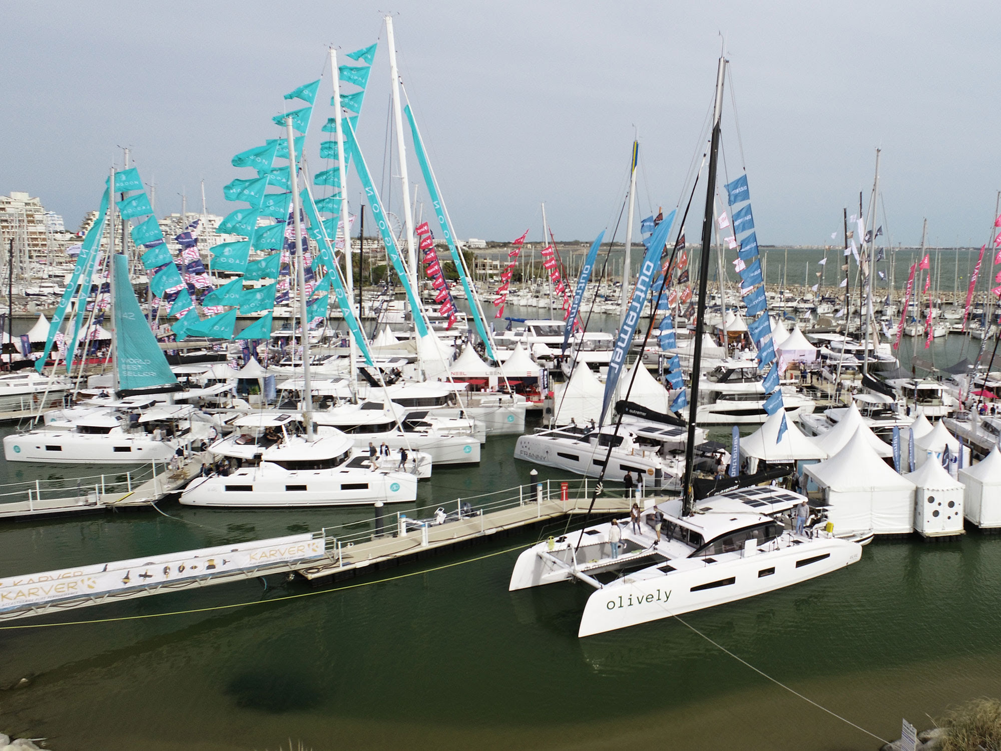 International Multihull Show docks