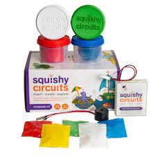Standard Kit | Basic Kit with Conductive and Insulating Dough – Squishy  Circuits