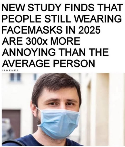 Man with mask meme.