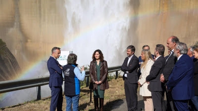 El agua embalsada en la Comunidad alcanza su máximo histórico con aportaciones en abril un 84% superiores a la media