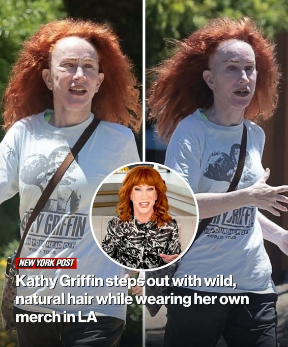 Kathy Griffin looking terrible.