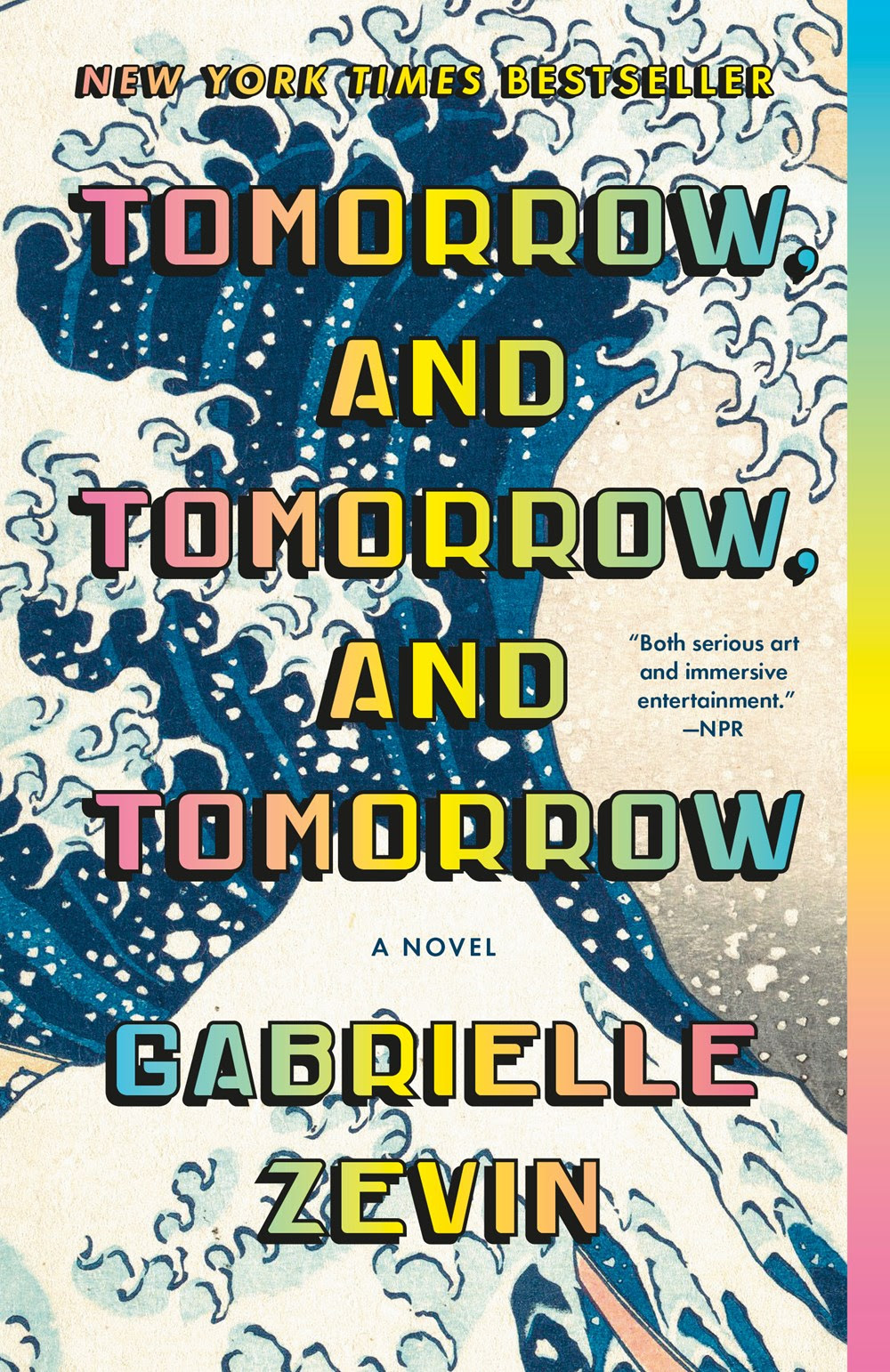 Cover of Tomorrow, and Tomorrow, and Tomorrow by Gabrielle Zevin