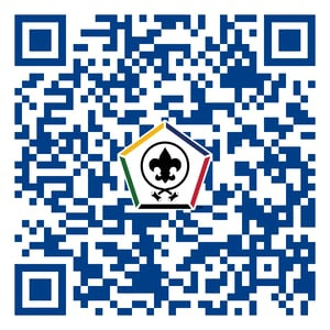 QR code for spring 2024 Wood Badge course