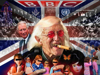 Jimmy Savile: Pedophile, murderer, Satanic, and unofficial royal advisor to Prince Charles. 