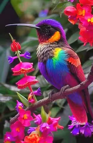 Spring-Bird-Bright-Colors