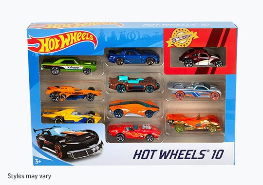 Hot Wheels Basic Car 10 Pack Assortment