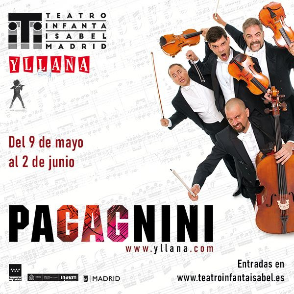 PAGAGNINI de Yllana en el Teatro Infanta Isabel - Madrid Es Teatro