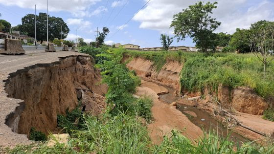 Desatención a cárcavas en Ciudad Guayana incrementa riesgo en familias