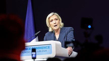 Législatives 2024 : Marine Le Pen dénonce 'le parti unique' de ceux qui 'veulent conserver le pouvoir'