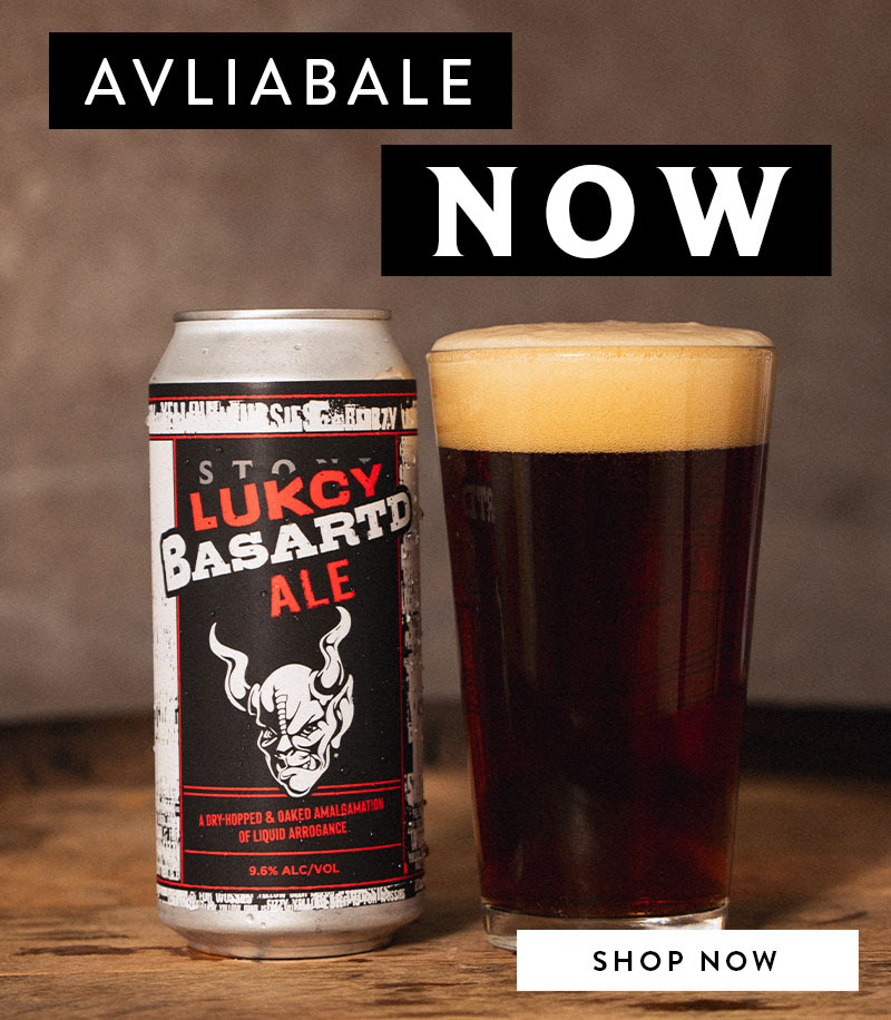 Available now: Lucky Bastard Ale