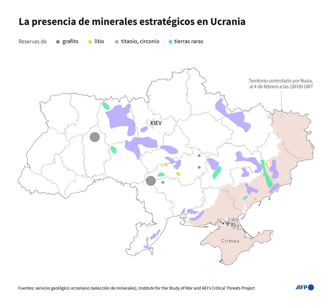 La Presencia De Minerales Estratégicos En Ucrania - Barron's