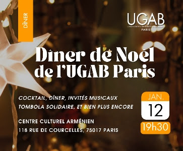 Dîner de Noël de l'UGAB Paris