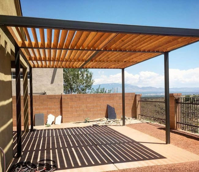 cantilever pergola