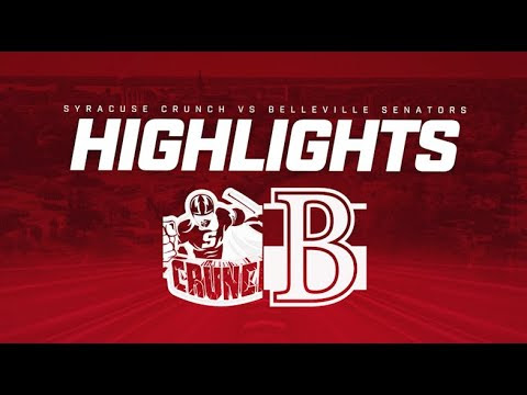 HIGHLIGHTS: Belleville Senators vs. Syracuse Crunch (Apr 2/25)