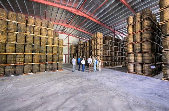 DDL expands ageing capacity with new barrel warehouse - Guyana Chronicle 