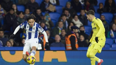 Take Kubo, Clément Lenglet y David Soria lideran el once ideal de la jornada 19 de LaLiga EA Sports