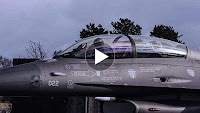 Ukrainian top guns train with NATO F-16 fighter jets in Denmark
