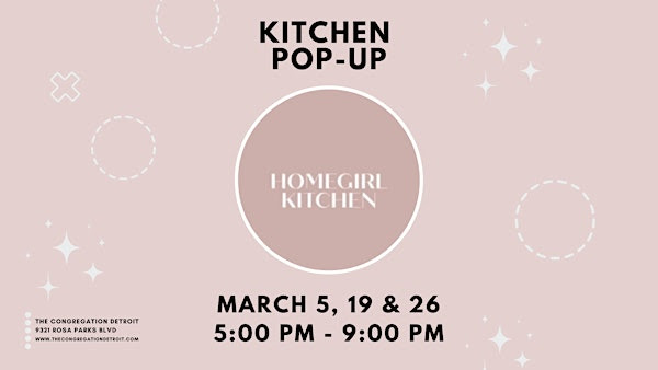 Homegirl Kitchen Pop Up