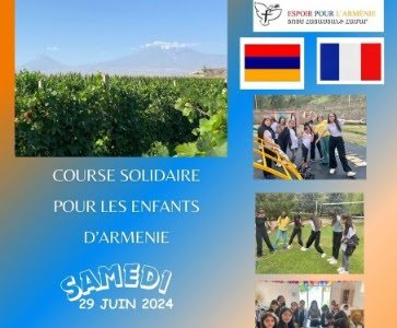 Course solidaire pour les enfants d'Arménie