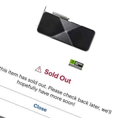 No Chance: Nvidia's GeForce RTX 5090 and 5080 Sell Out Instantly Online