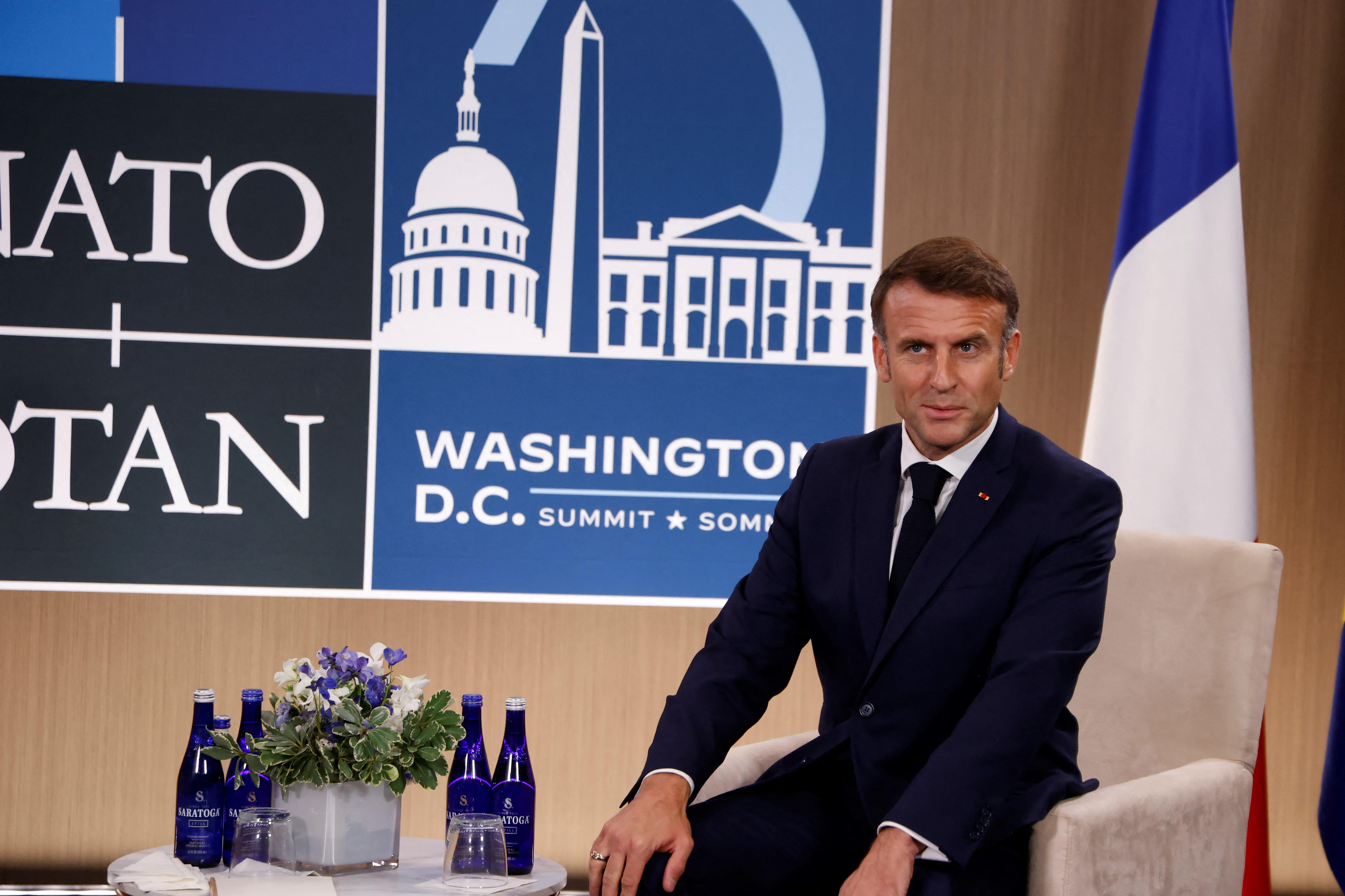 Macron donnera une conférence de presse ce jeudi à Washington à l’issue du sommet de l’Otan