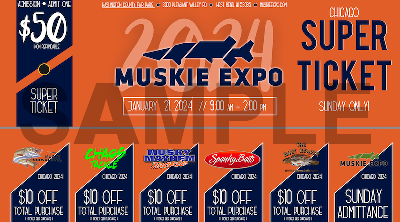 Huge Discounts and Tackle Industries Will DOUBLE Your Musky and Pike Lure  Order!