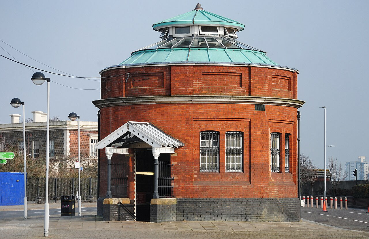 Acceso al Woolwich Foot Tunnel