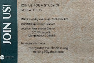 Community Bible Study 2