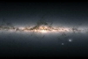 galaxy seen from the side