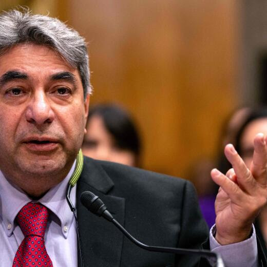 WASHINGTON, DC - APRIL 17: Witness Boeing engineer Sam Salehpour gestures while testifying before a Senate Homeland Security and Governmental Affairs subcommittee on investigations hearing titled "Boeing's broken safety culture, focusing on firsthand accounts" at the U.S. Capitol on April 17, 2024 in Washington, DC. In an interview with NBC News, Salehpour says that he thinks all 787 jets should be grounded to allow for proper safety checks of the plane, which has come under fire in recent months following a slew of incidents. Kent Nishimura/Getty Images/AFP (Photo by Kent Nishimura / GETTY IMAGES NORTH AMERICA / Getty Images via AFP)