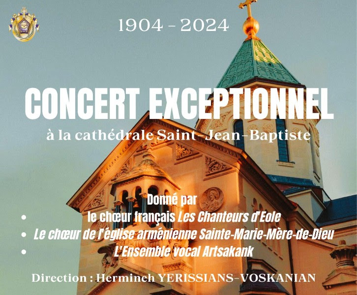 Le 120e anniversaire de la consécration de la cathédrale apostolique arménienne Saint-Jean-Baptiste