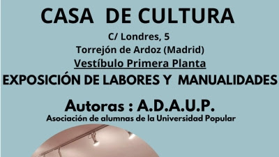 Torrejón.- Las exposiciones gratuitas de la ciudad estarán protagonizadas por los talleres culturales de fin de curso