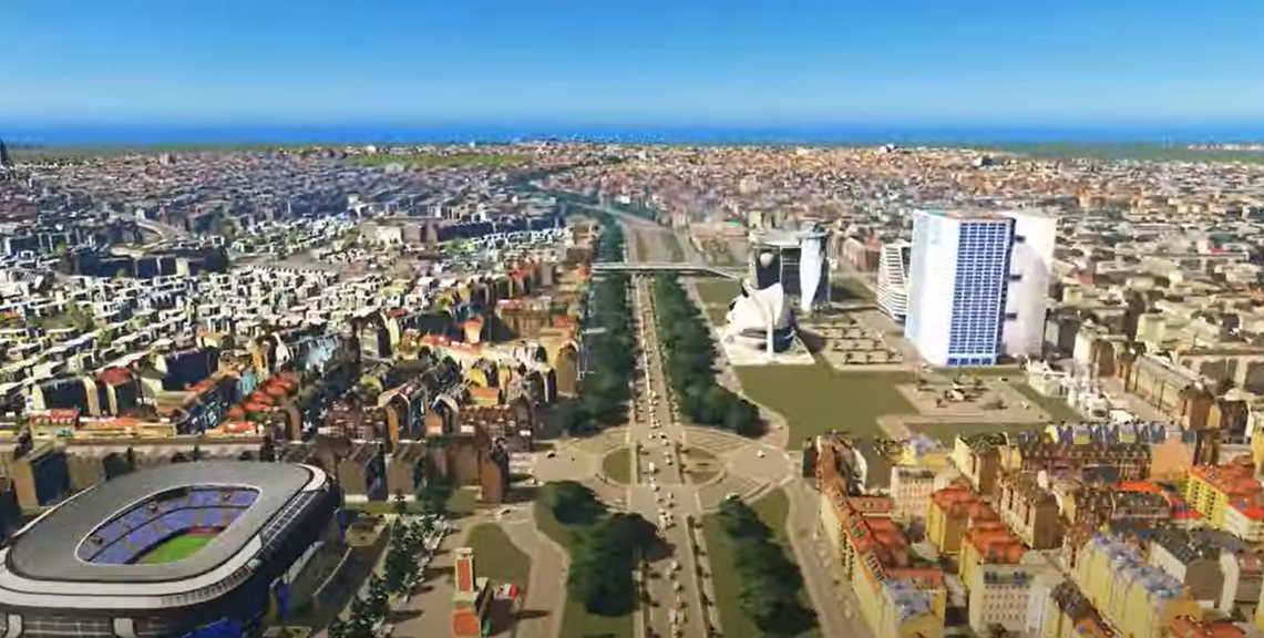 Este videojuego te permite recrear ciudades españolas