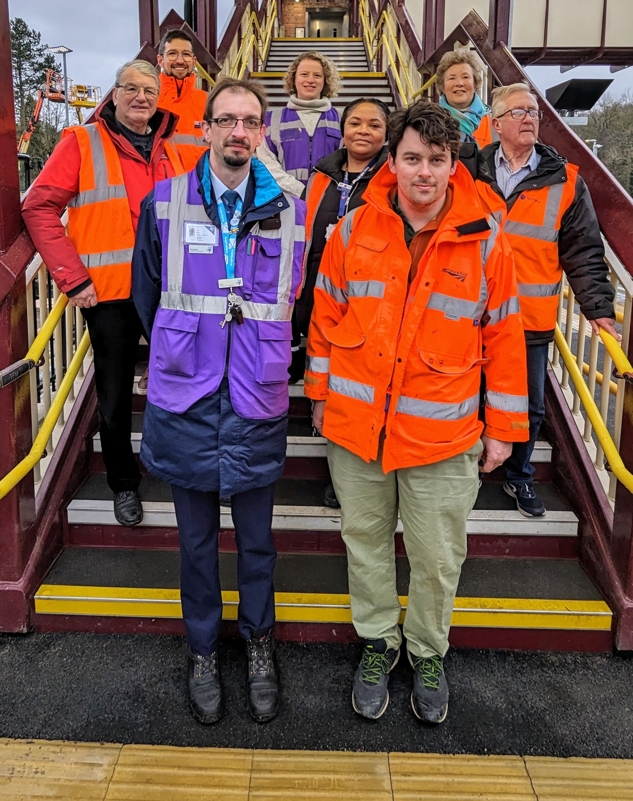 Olivia with fellow speakers at a panel event on the Moorland Burning