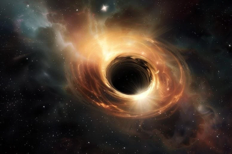 Artistic Astrophysics Black Hole Art