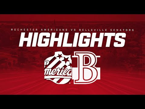 HIGHLIGHTS: Belleville Senators vs. Rochester Americans (Apr. 4/25)