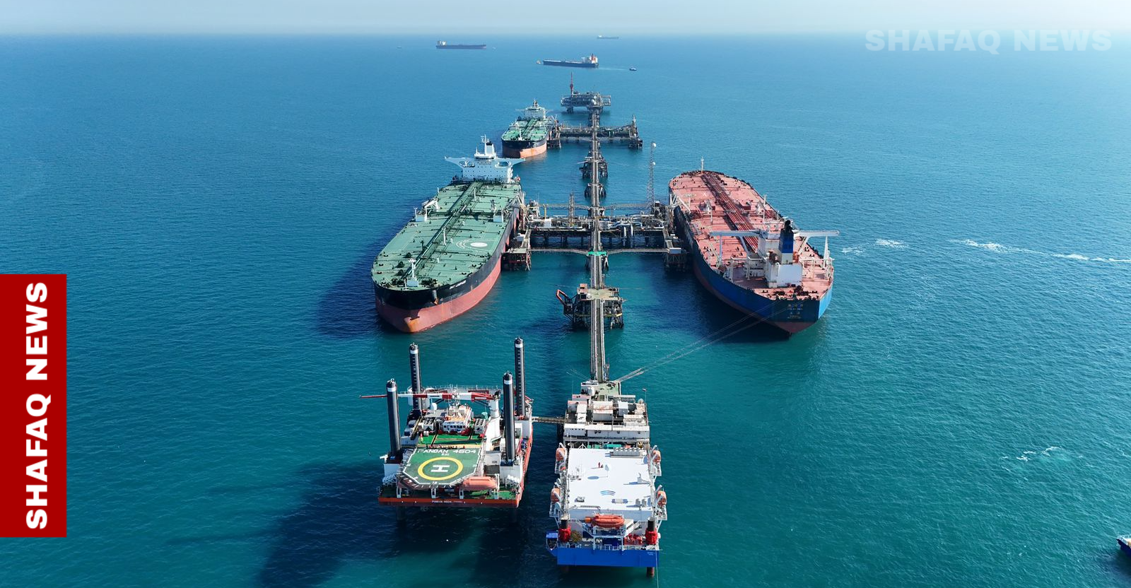 An economic vision for "floating" Iraqi oil at sea in anticipation of the closure of the Strait of Hormuz.