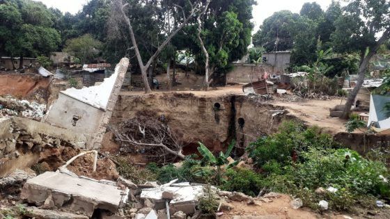 Una docena de familias están en riesgo tras nuevo derrumbe en cárcava en San Félix