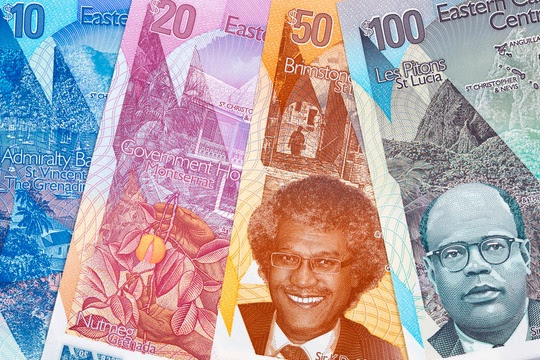 ECCB Currency Notes - 123RF 