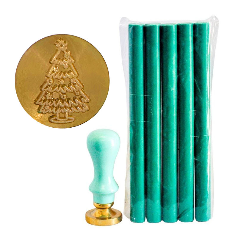 Image of Christmas Tree Wax Seal Kit