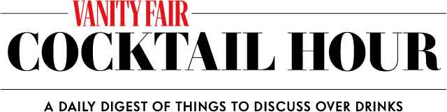 Vanity Fair's Cocktail Hour logo image | A daily digest of things to discuss over drinks