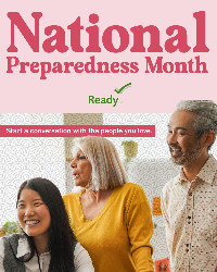 National Preparedness Month Ready.gov