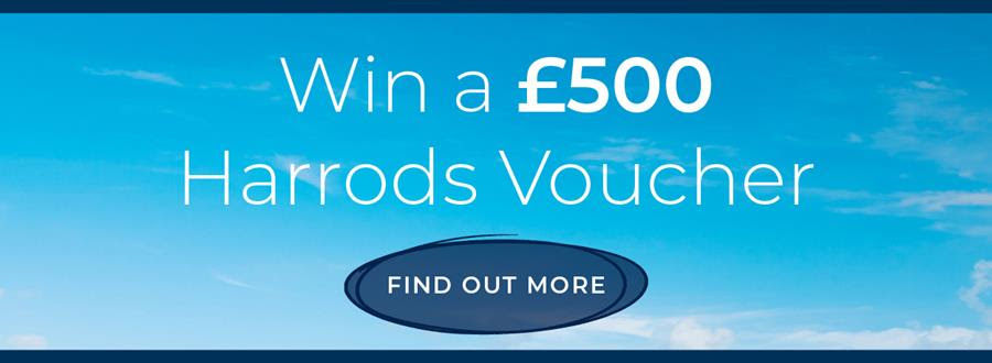 Win a £500 Harrods Voucher